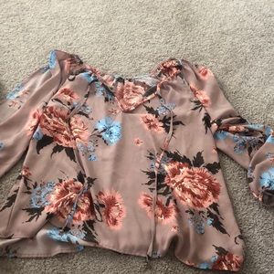 Long sleeve Charlotte Russe top